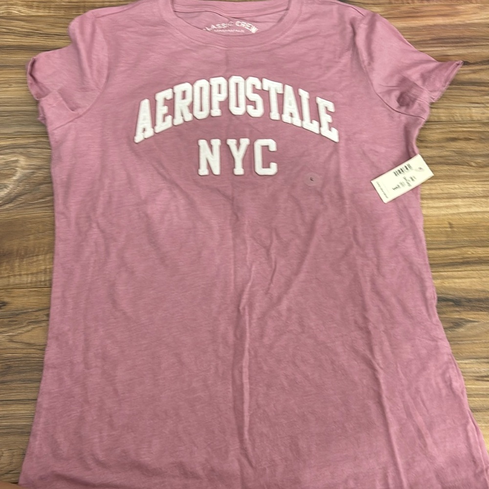 AEROPOSTALE pink crew neck top